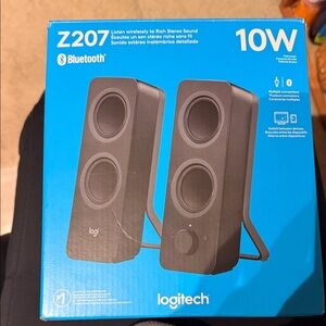 Logitech Z207 Bluetooth Portable Speakers — Black